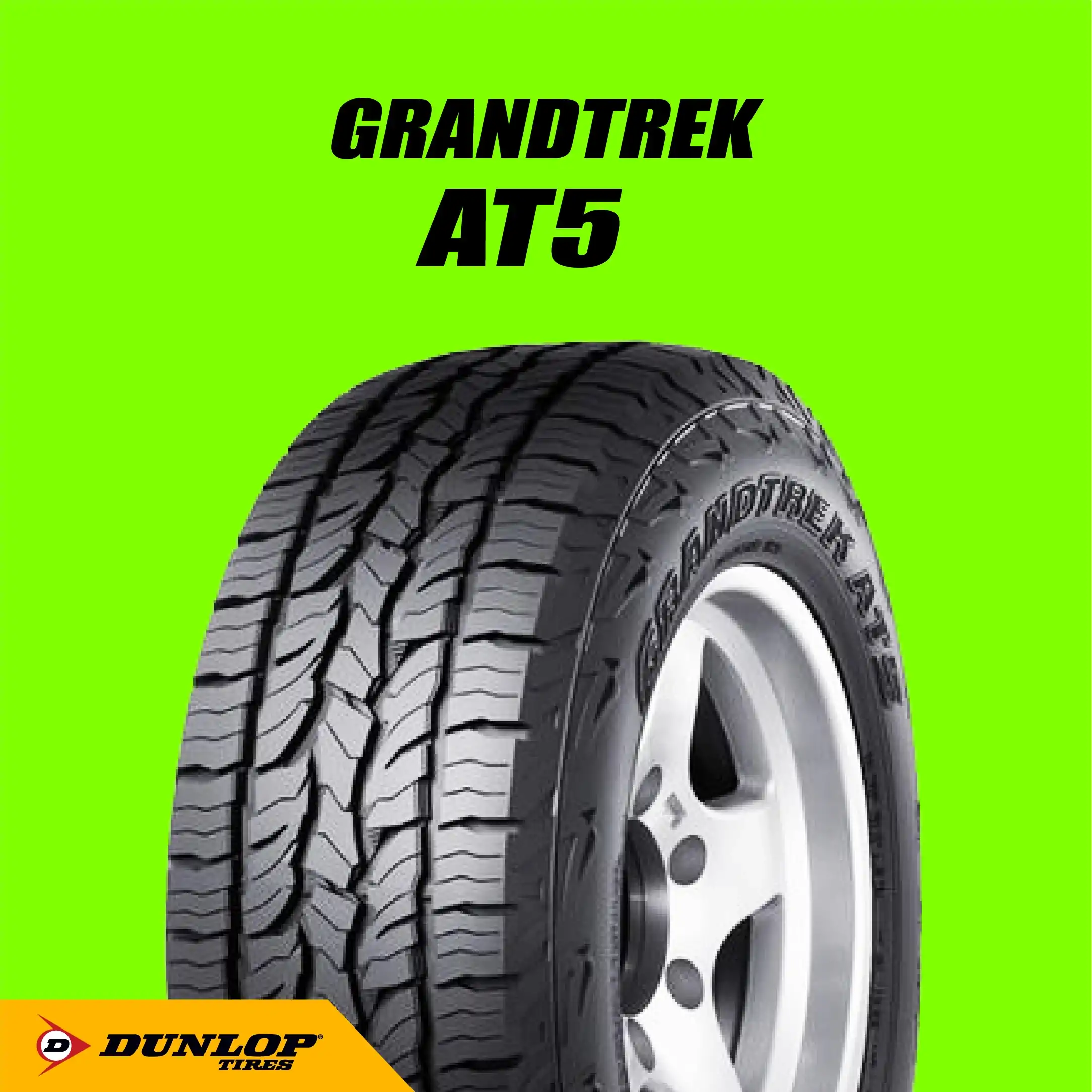 ยาง 225/70R15 DUNLOP GRANDTREK AT5